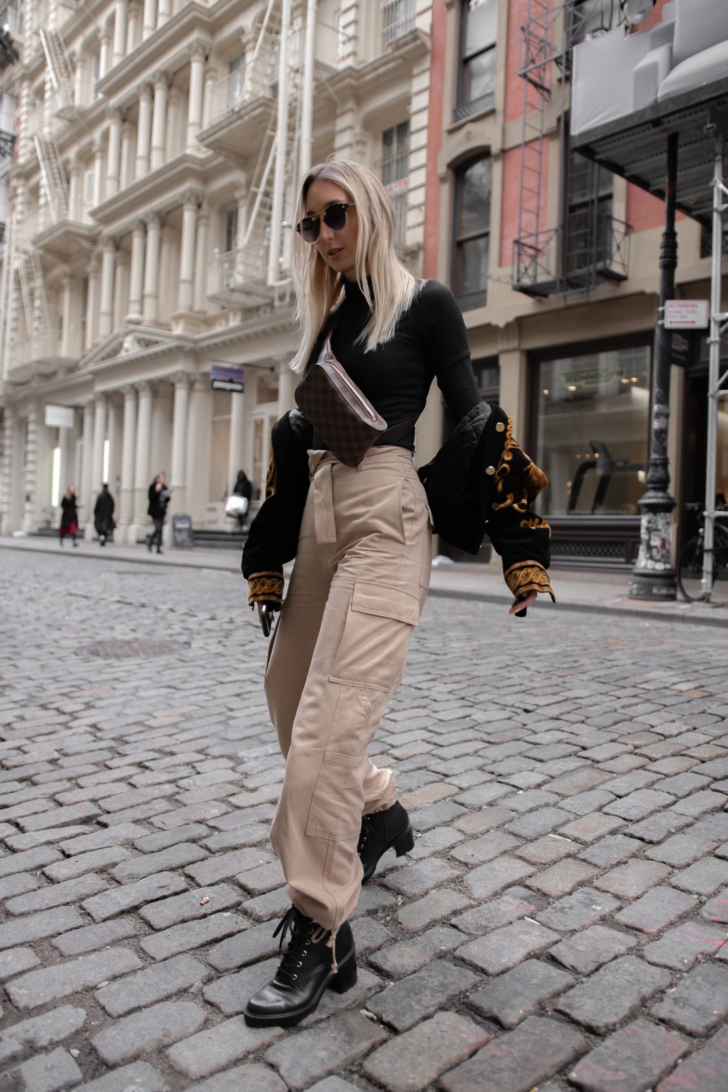 Cargo Pants, NYFW Street Style - Chiara  Брюки карго, Уличный