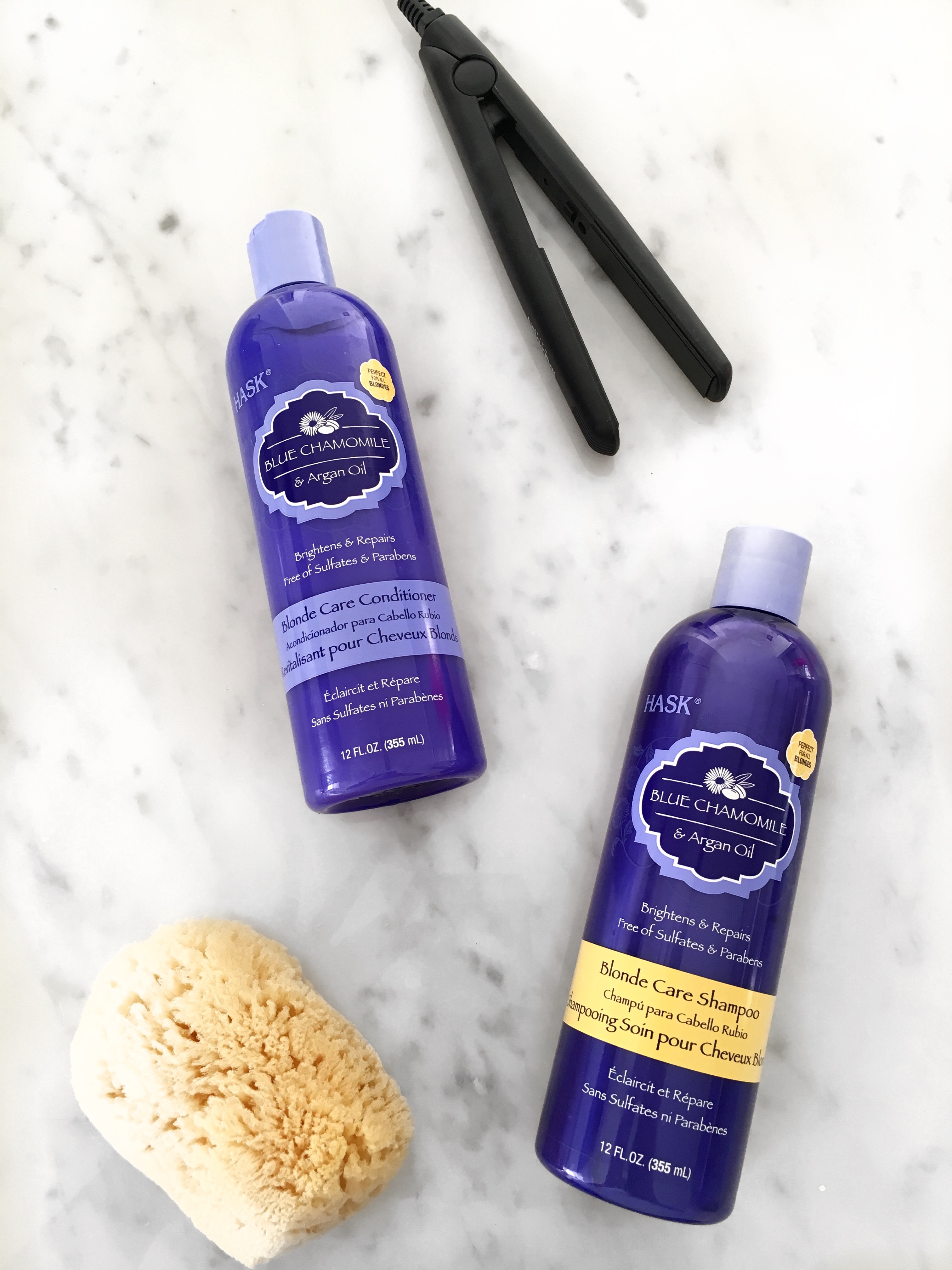 Beating Brass This Summer With Hask Blue Camomile Shampoo #AD