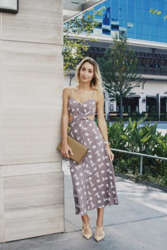 Flynn Skye Midi-Dress to Close Out Summer