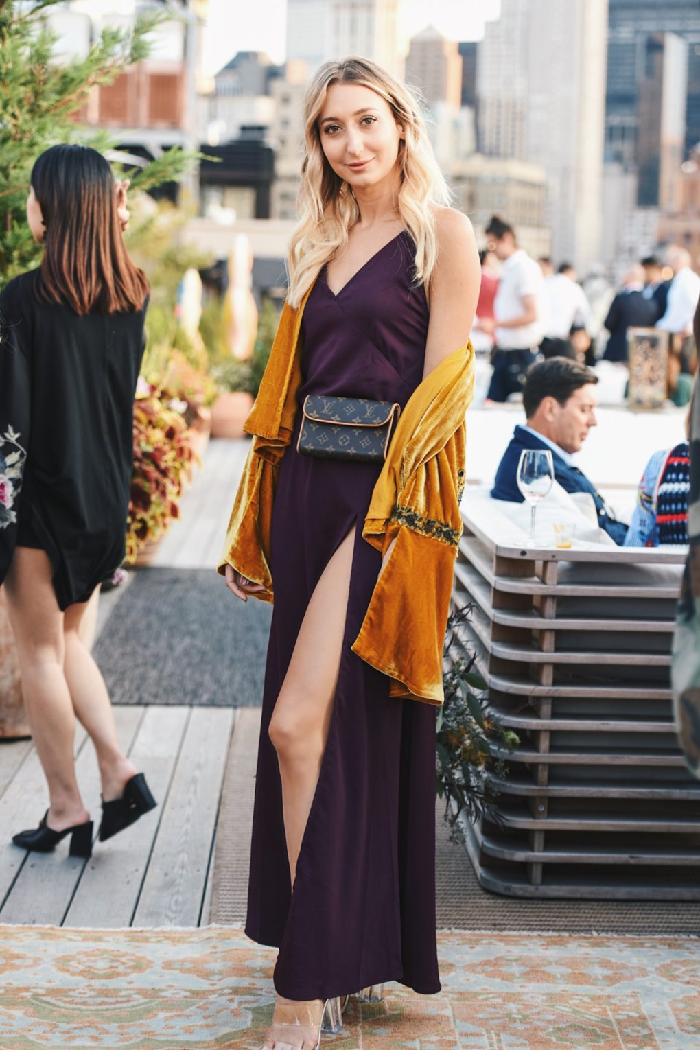 NYFW Vogue + Free People Rooftop Party #FPCOATCHECK