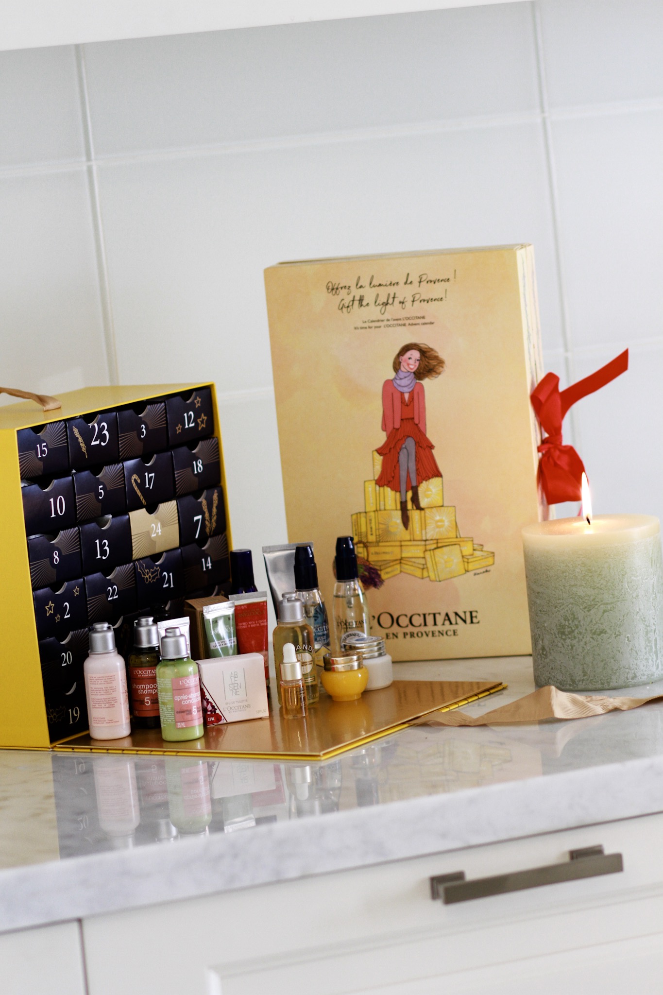 Advent Calendar Countdown to Christmas with L’Occitane  #AD