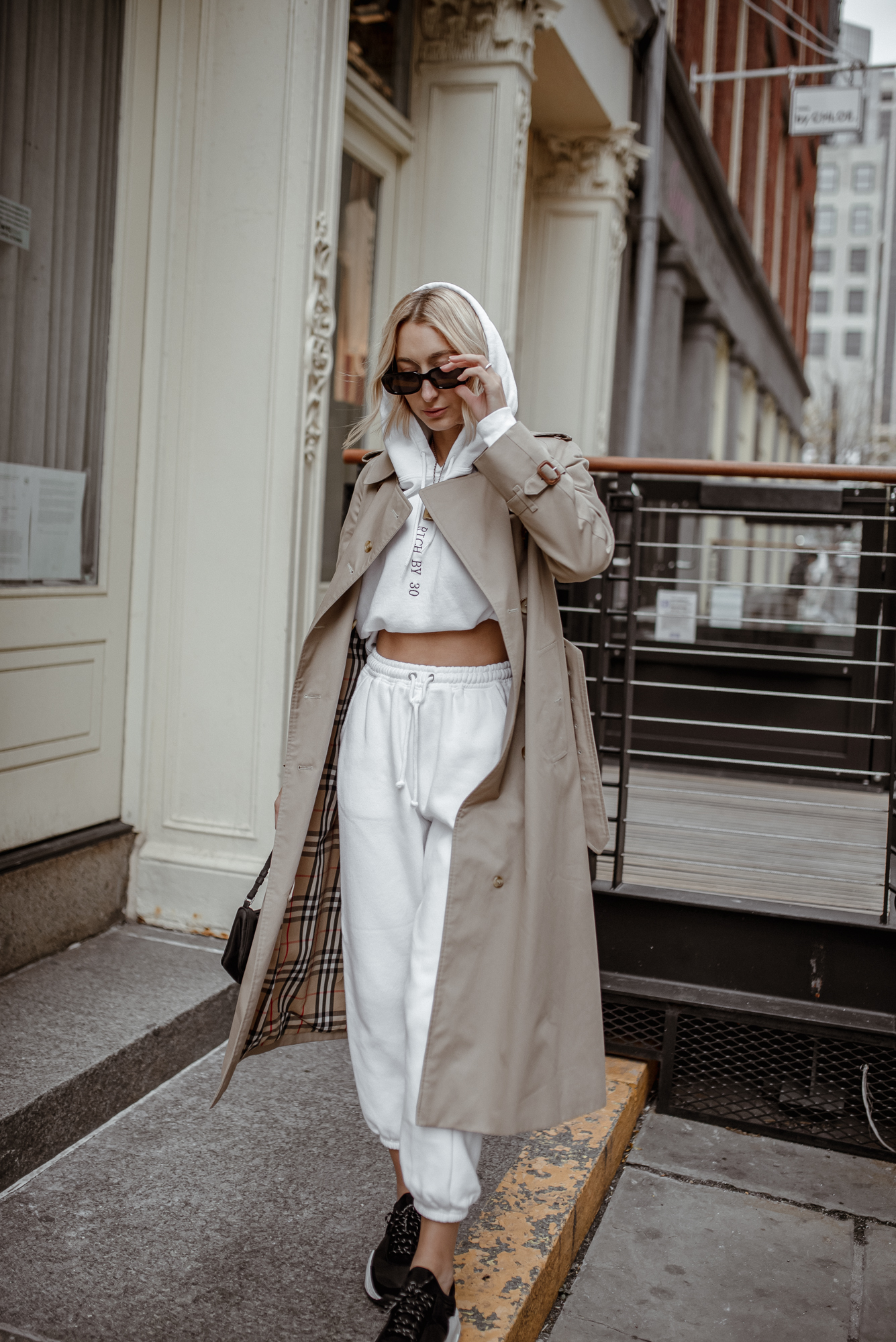 Favorite White Hoodie: Sweats All Week/End - Chiara