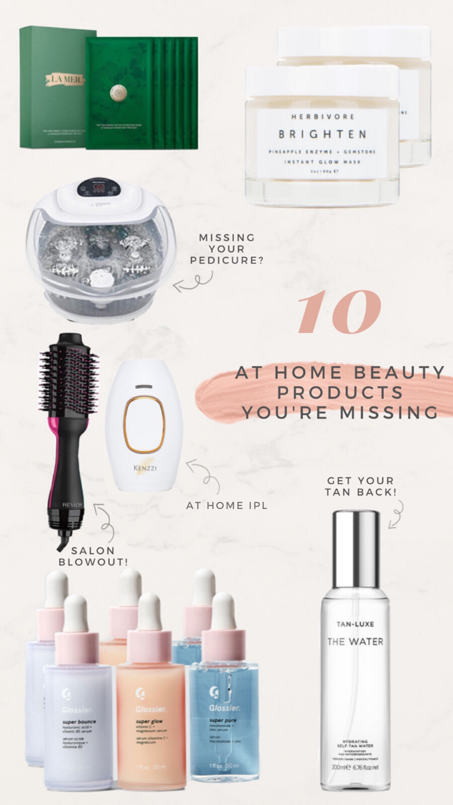 10 AT-HOME BEAUTY ITEMS YOU MIGHT NEED RIGHT NOW