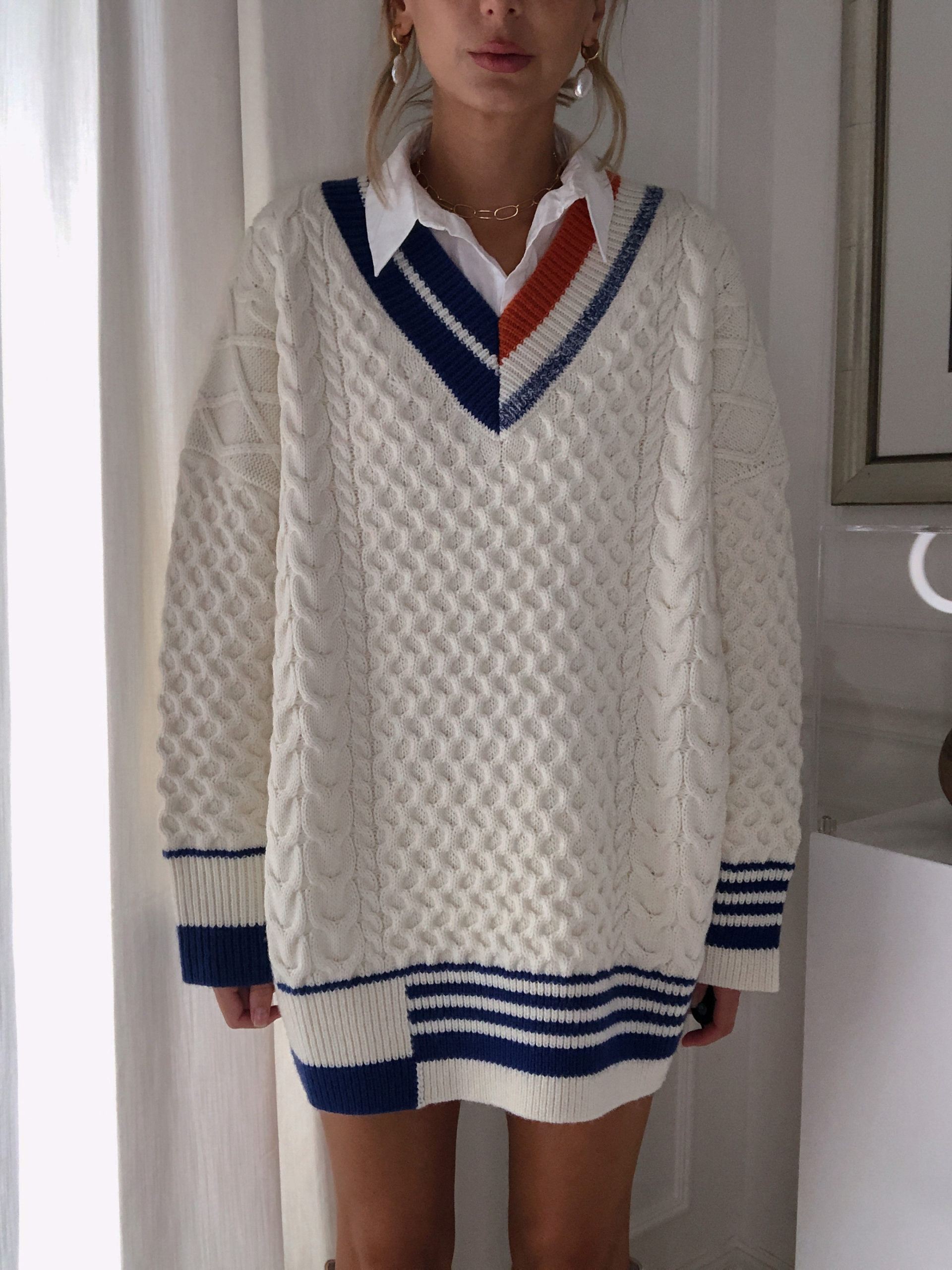 Beautiful Preppy Sweater for Winter Outfits