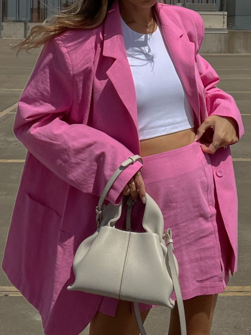 Oversized Pink Blazer